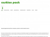 cushion-pack.de Webseite Vorschau