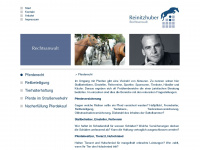 pferderecht.pro Webseite Vorschau