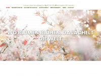 blumen-gmunden.at Webseite Vorschau