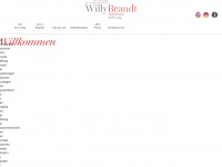willy-brandt-stiftelsen.no Webseite Vorschau