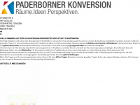 paderborner-konversion.de Webseite Vorschau