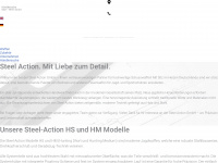 steel-action.de Webseite Vorschau