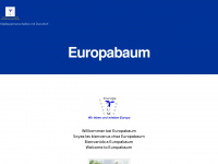 europabaum.eu Webseite Vorschau