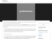 professorium.de Webseite Vorschau