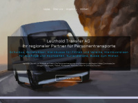 leuthold-transfer.ch Webseite Vorschau