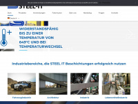 iht-steel-it-europe.com Webseite Vorschau