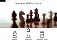 schachclubsiegburg.de Webseite Vorschau
