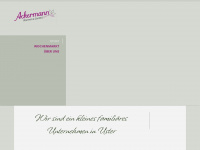 ackermann-garten.ch Webseite Vorschau
