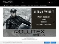 rollitex.co.uk Webseite Vorschau