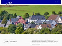 kloster-gnadenthal.de Webseite Vorschau