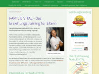 familie-vital.eu Webseite Vorschau