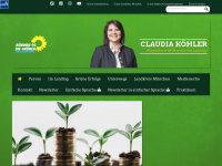 claudia-koehler-bayern.de Webseite Vorschau