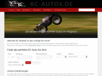 rc-autos.de Webseite Vorschau