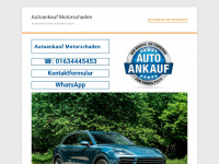autoankauf-motorschaden.de.rs Webseite Vorschau