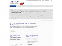 medi-plan.com Webseite Vorschau
