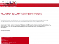 luma-tec.com Webseite Vorschau