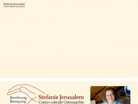 stefanie-jerusalem.de Webseite Vorschau