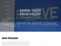 relieveclinic.co.uk Webseite Vorschau