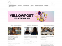 yellowpost.blog Webseite Vorschau