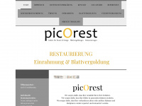 picorest.de Webseite Vorschau