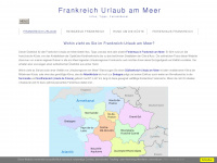 frankreich-urlaub-am-meer.de Webseite Vorschau