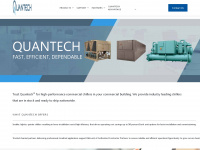 quantech-hvac.com Webseite Vorschau