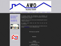 awo-dachbau.de Webseite Vorschau