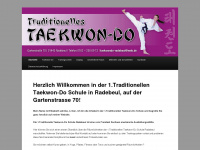 taekwondo-radebeul.de Webseite Vorschau