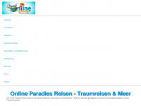 online-paradies-reisen.de Webseite Vorschau