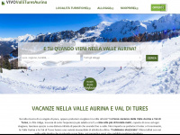 valle-tures-aurina.com Webseite Vorschau