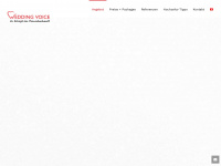 wedding-voice.ch Webseite Vorschau