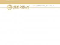 mein-dee-jay.de Webseite Vorschau