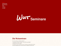 wut-seminare.de Webseite Vorschau