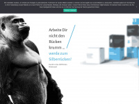gorilla.cc Webseite Vorschau