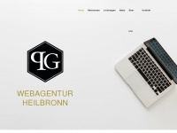 pg-solution.de Webseite Vorschau