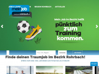 meinjob-rohrbach.at Webseite Vorschau
