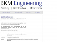 bkm-engineering.com Webseite Vorschau