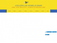 jodlerklub-heimelig-baar.ch Webseite Vorschau