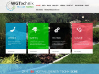 wgtechnik.ch Webseite Vorschau