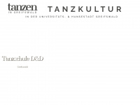 tanzen-in-greifswald.de Webseite Vorschau