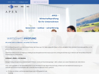 apex-wp.de Webseite Vorschau