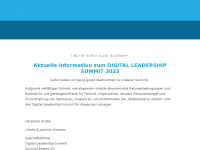 digital-leadership-summit.de Webseite Vorschau