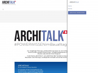 architalk.ch Webseite Vorschau