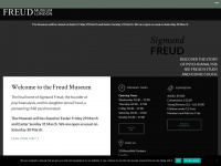freud.org.uk Webseite Vorschau
