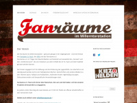 fanraeume.de Webseite Vorschau