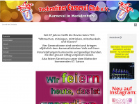 techentiner-karneval.de Webseite Vorschau