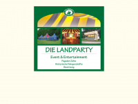 landparty-info.de Webseite Vorschau