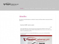 theater-nebenan.de Webseite Vorschau
