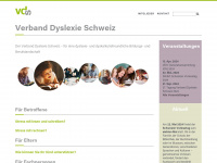 verband-dyslexie.ch Webseite Vorschau