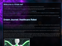 kirsle.net Webseite Vorschau